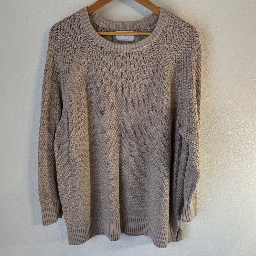 Old Navy Taupe Knit Sweater XL